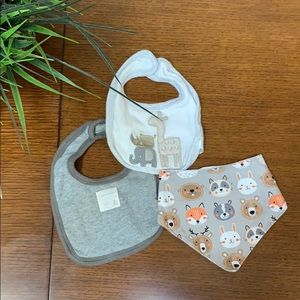 Baby Bib Bundle, 1 Burt’s Bees, 1 Etsy, 1 Bon Bebe
